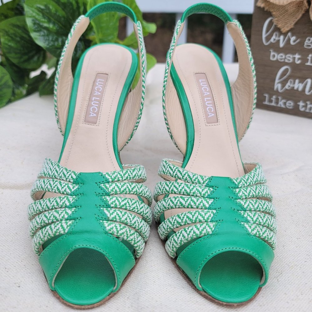 Luca Luca Cute Green Heels EUR 37